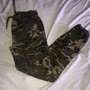 Camo Cargo Joggers
